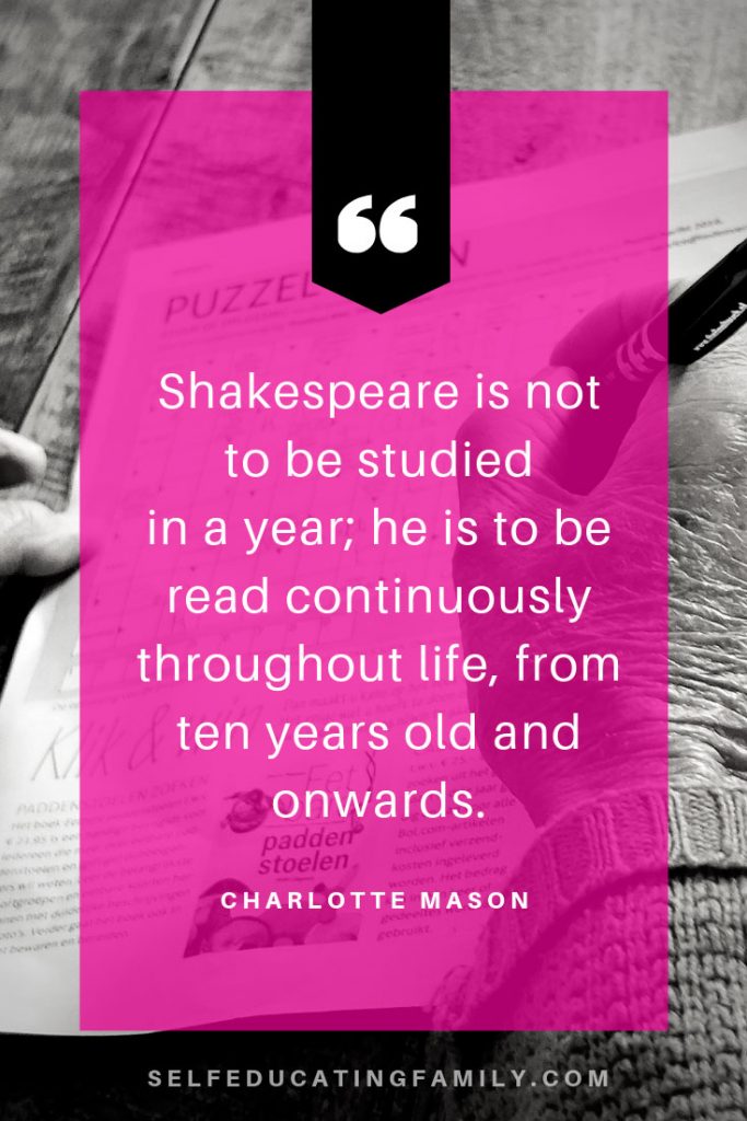 image quote charlotte mason on shakespeare