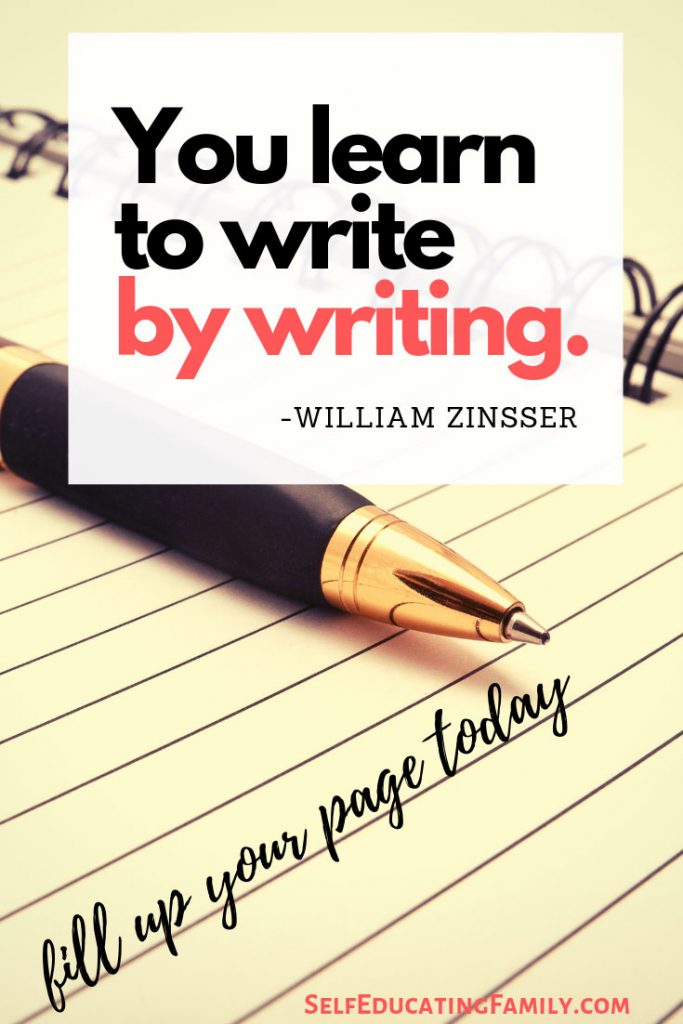 image quote zinser writing