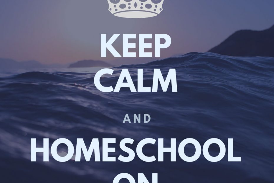 image homeschool calm