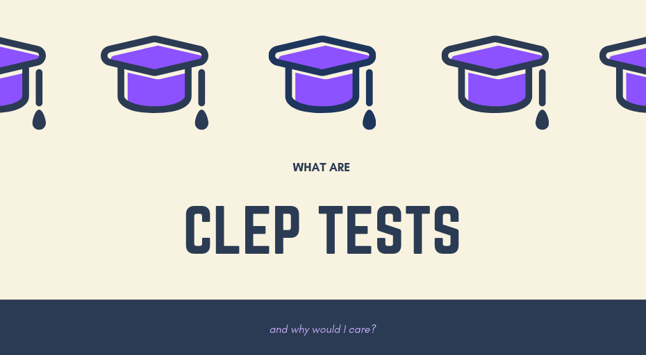 image header what are clep tests