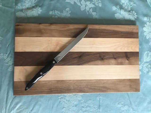 wood project: cutting board