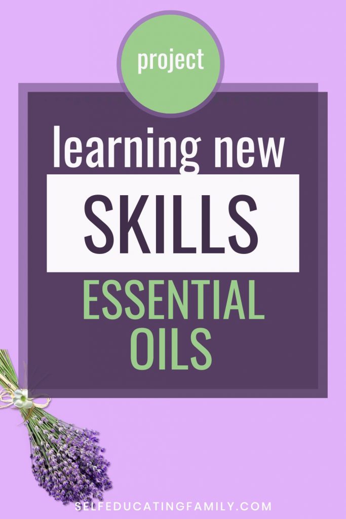 pin with lavender flowers words learning new skills essential oils project