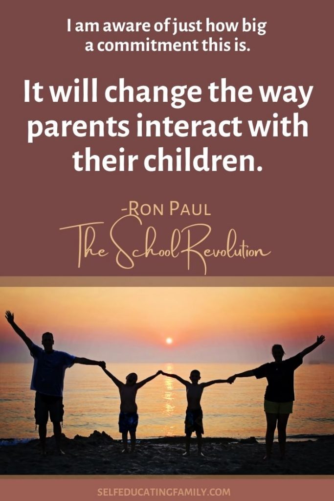 school with change quote from ron paul The School Revolution