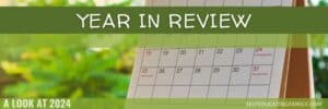 calendar with trees in the background