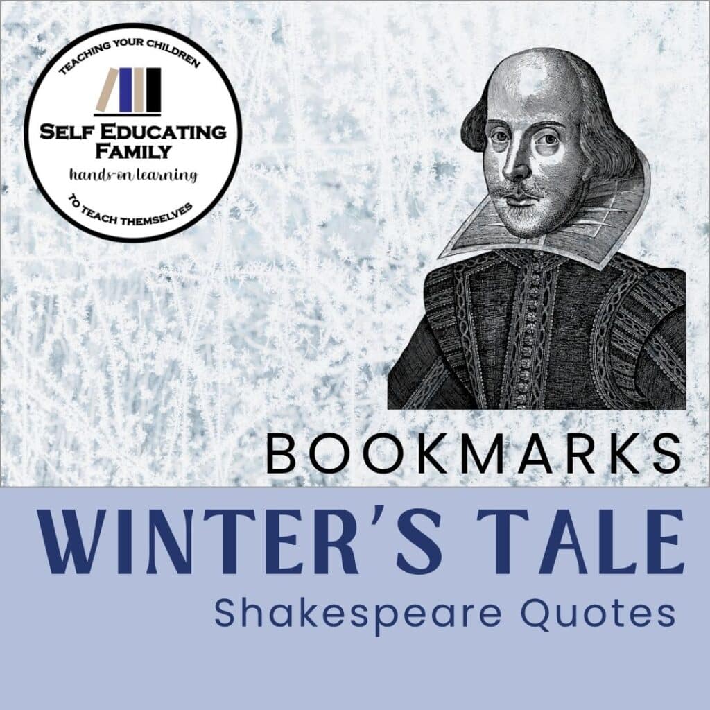 black and white line drawing of Shakespeare