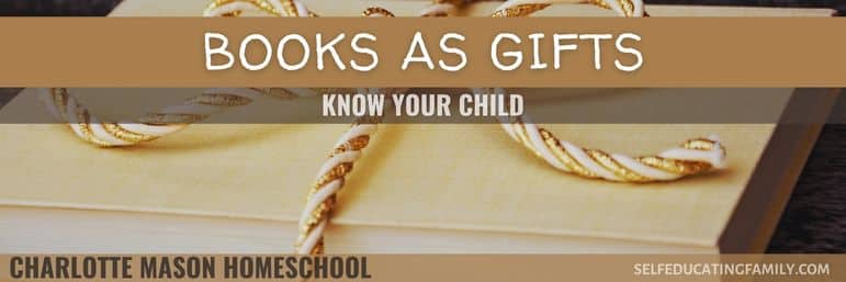 book with gold twine ribbon